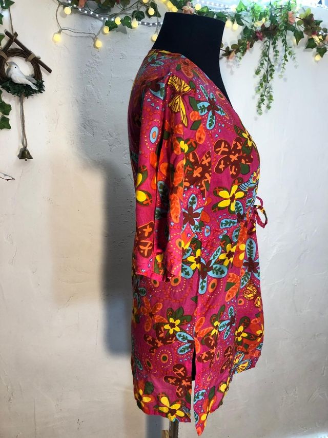 Blusa estampada floral