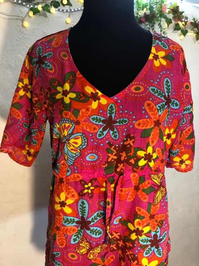 Blusa estampada floral