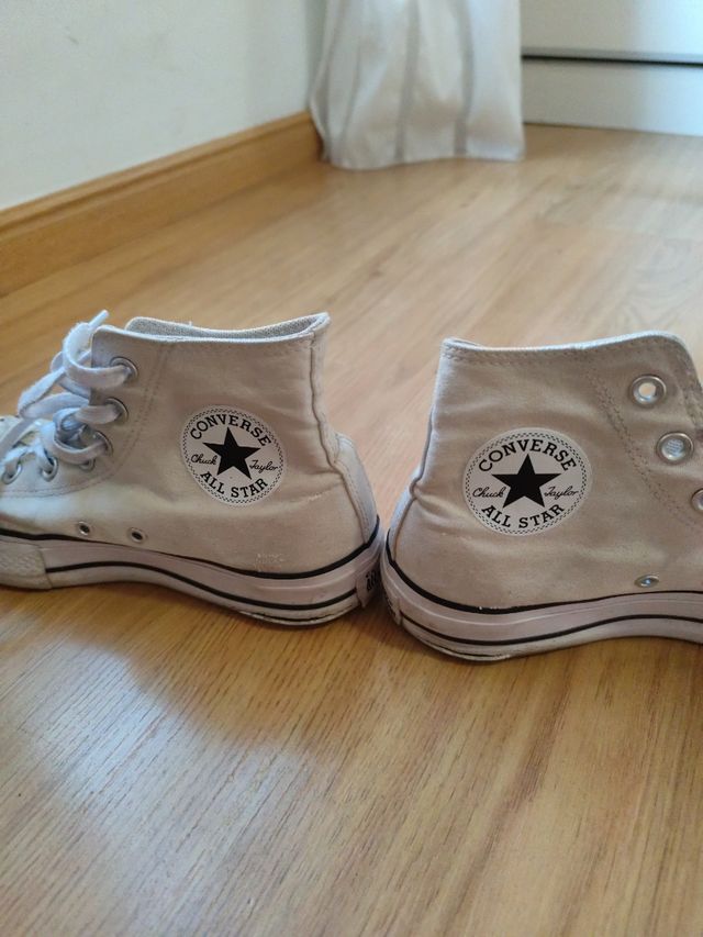 Zapatillas converse blancas 39