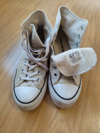 Zapatillas converse blancas 39