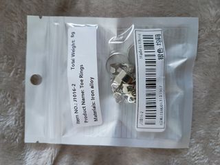 Juego anillos ajustables
