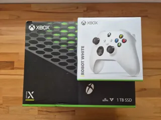 Xbox Series X de 1 TB con dos mandos