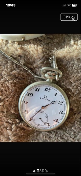 Orologio Zenith da tasca vintage