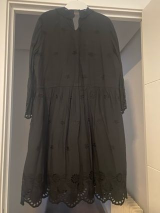 Vestido negro encaje