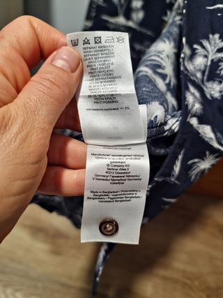 Camisa McNeal - Azul - Talla S