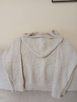 Jersey beige de punto