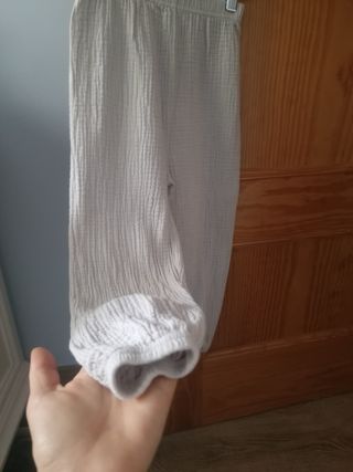 Pantalones niño verano - beige - 6 años