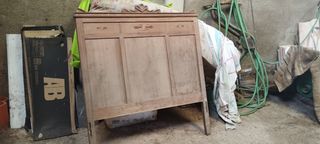 Cabecero antiguo madera de 120cm