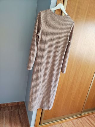 Vestido SHEIN beige - Talla XL