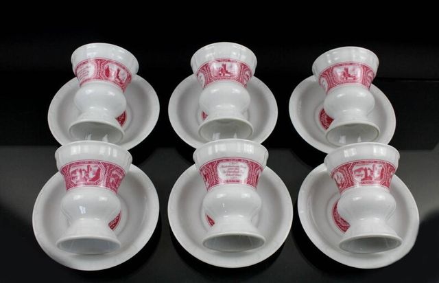 Juego de cafe de porcelana alemana