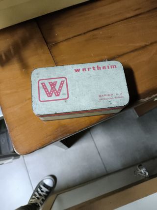 Máquina coser Wertheim antigua