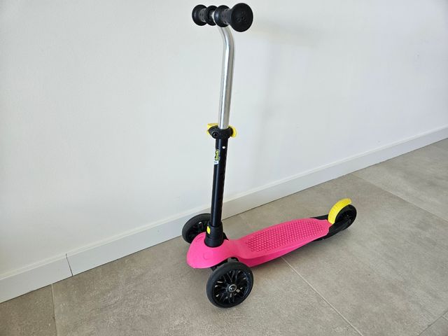 Patinete Plegable Niña Rosa