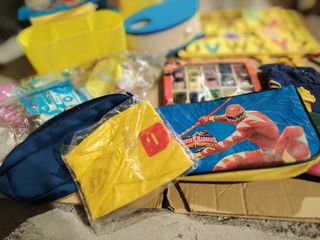 set giochi bambini e attrezzatura da mare