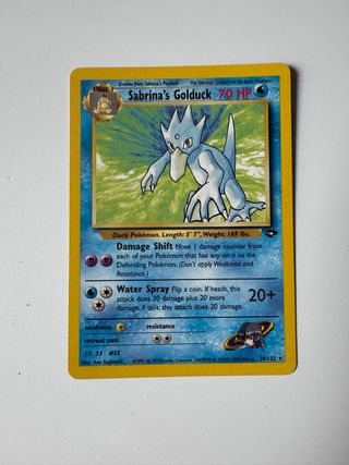 Sabrina's Golduck - Pokémon TCG
