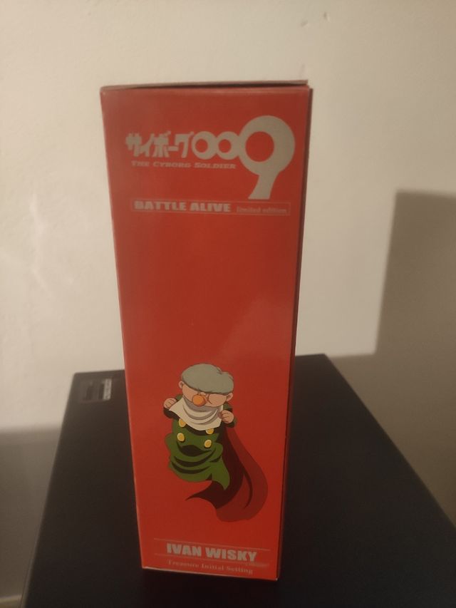 Ivan Wisky cyborg 009 Bandai 001 action figure 