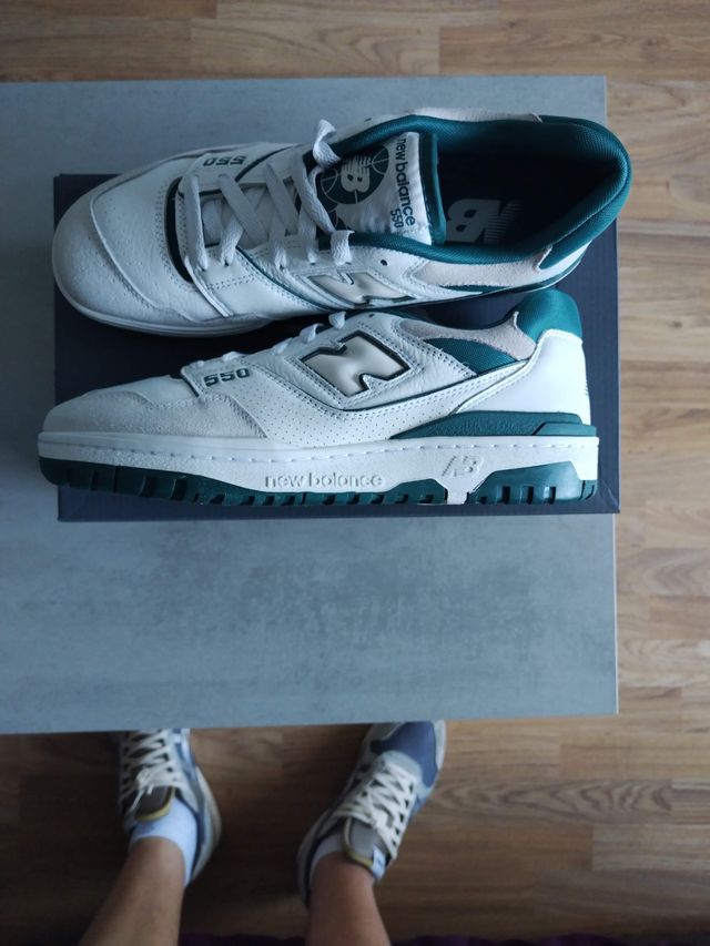 Zapatillas New Balance 550 Talla 44 Nuevas!!
