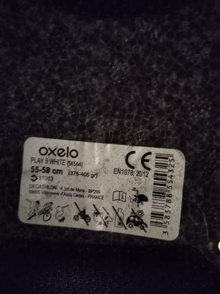 Casco  niño/a OXELO 55-58