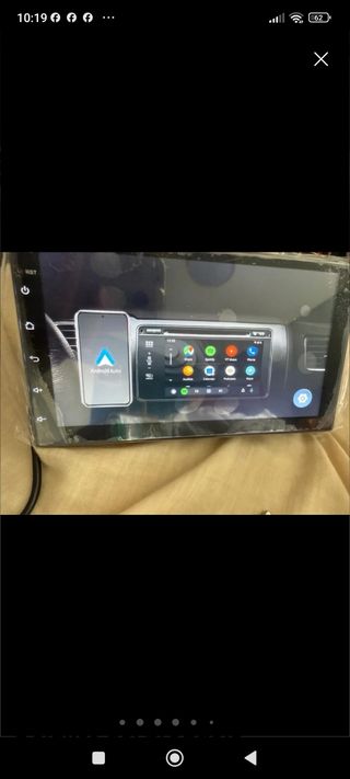 Radio pantalla táctil coche .
