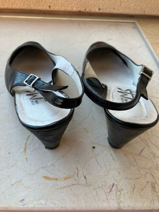 Tacones AMS ELX negros