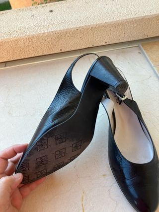 Tacones AMS ELX negros