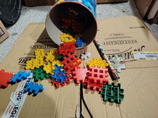 puzzle lego con scatola