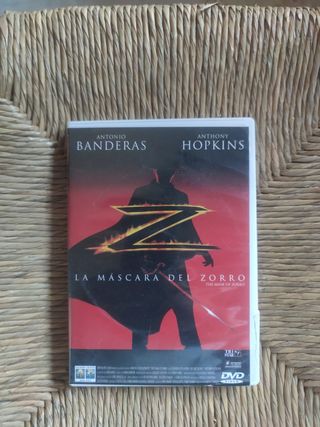 DVD La Máscara del Zorro