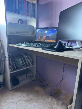 Escritorio con estantería Duplo