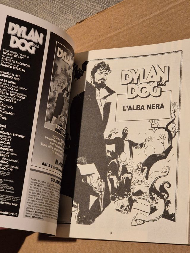 Dylan dog 401 - ERRORE STAMPA
