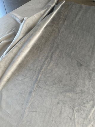 Tessuto velluto grigio scuro

