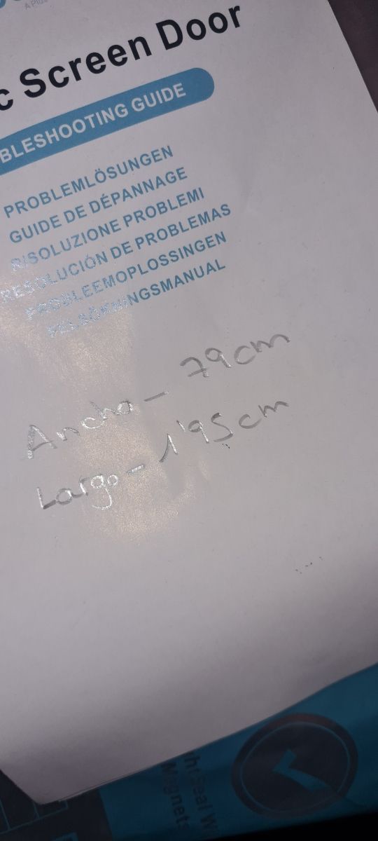 Mosquitera para puerta