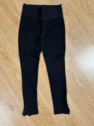 Leggings Zara negros -talla M