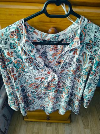 Blusa flores