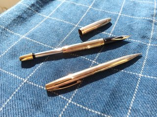 Pluma y portaminas - Sheaffer Imperial '70s