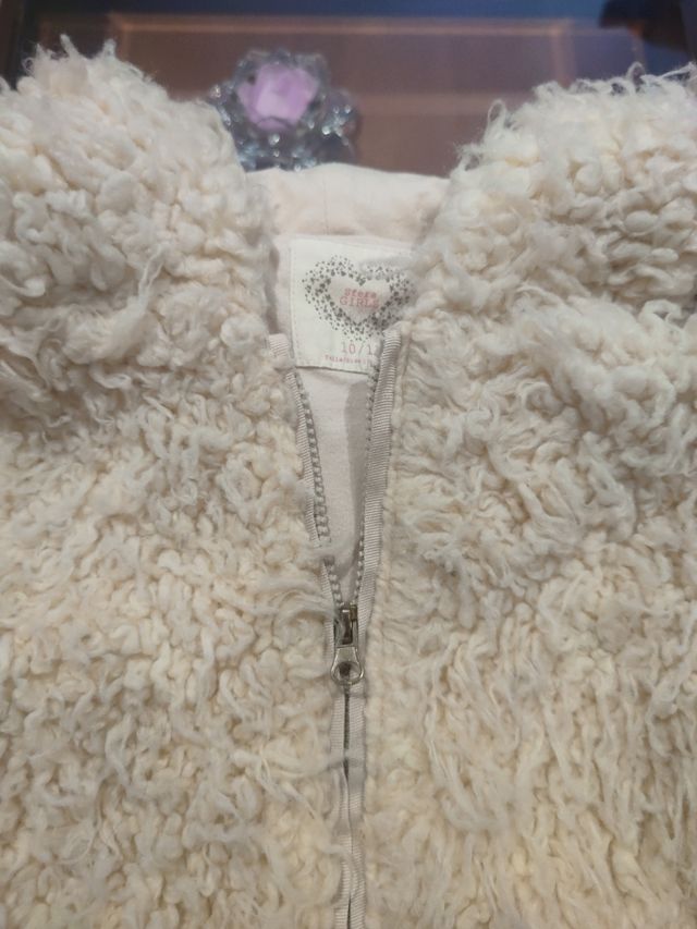 Abrigo niña talla 10-11