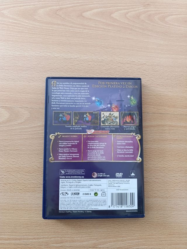 Film DVD La bella addormentata