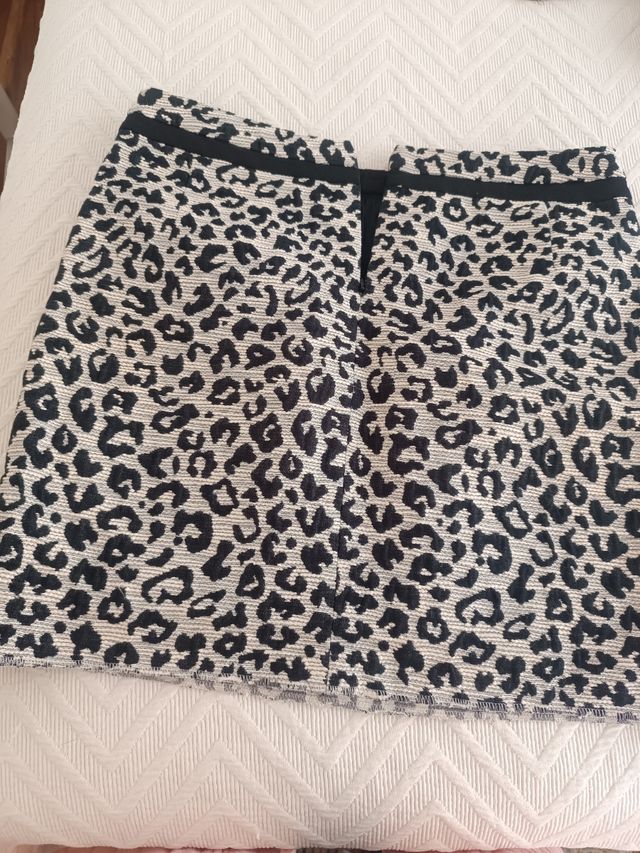 Mini Falda Leopardo-Comptoir