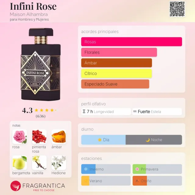INFINI ROSE - MAISON ALHAMBRA 