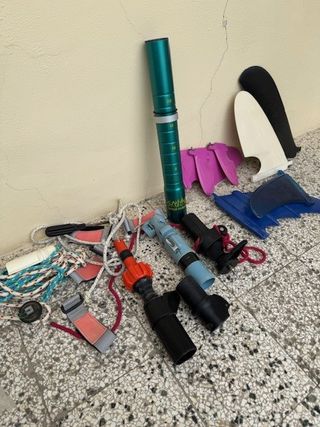 Windsurf, due tavole e due vele + accessori.