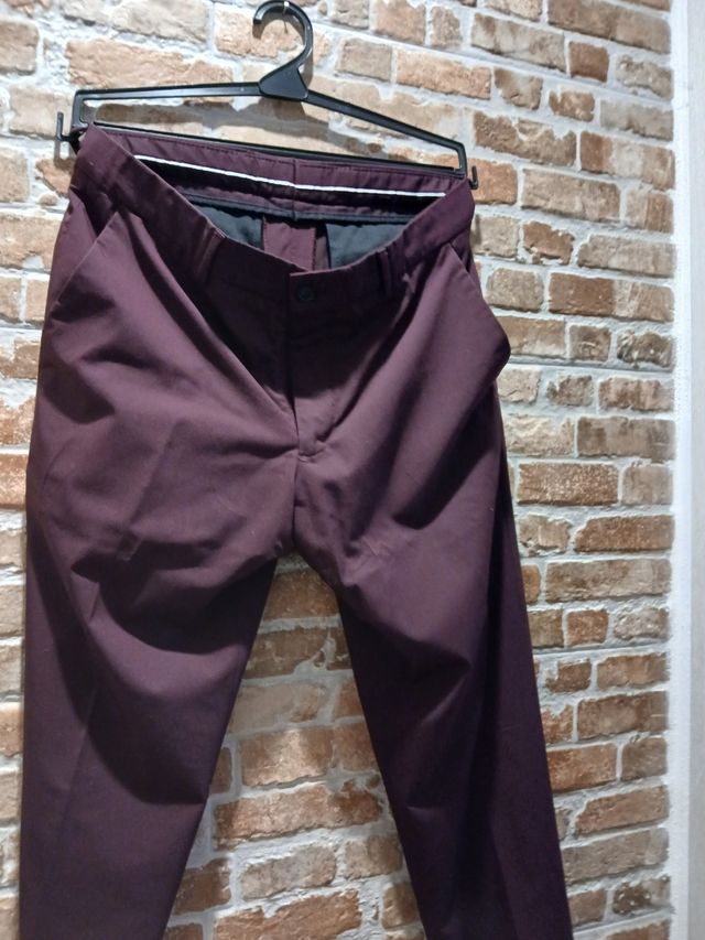 Traje vinotinto boda/graduación