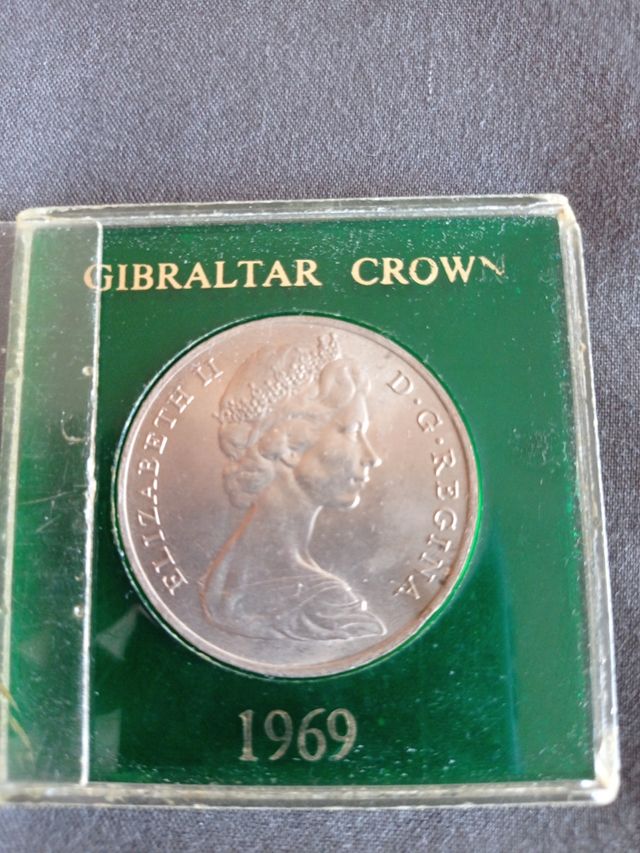 Gibraltar Crown 1969 - monete