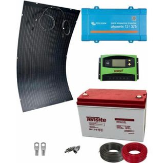 Kit Solar 300W 12V 1000Whdia Camper