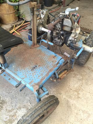SEGADORA BCS 4 ruedas Motor MINSEL de 14