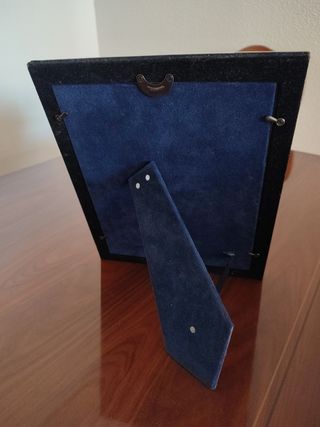 Marco foto plata y dorado