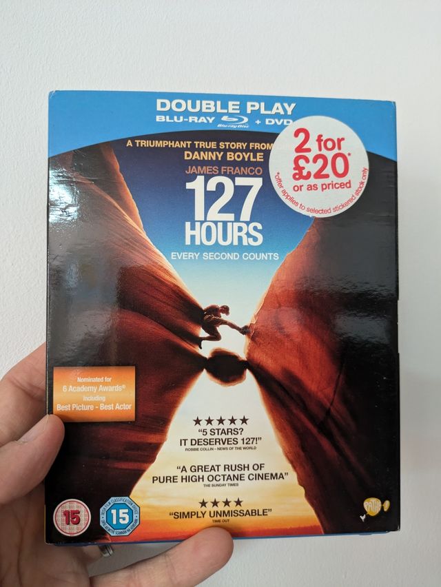 Varios blue Rays. Cada uno a 7 euros