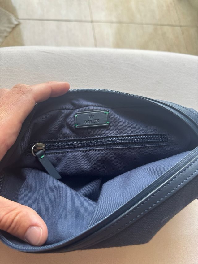 Borsetta da viaggio Rolex blu