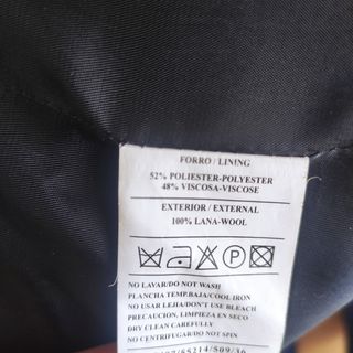 Traje pantalón mujer negro marca Caramel