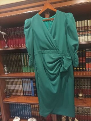 Vestido verde Marta en Brazil