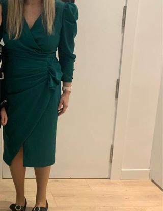 Vestido verde Marta en Brazil