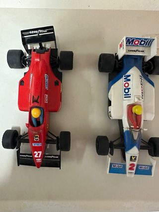 F1 Scalextric: 2 coches