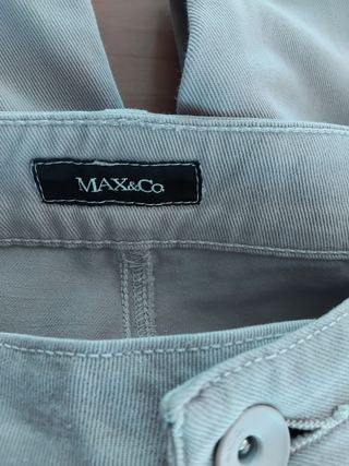 Pantaloni Cotone Bambina Beige